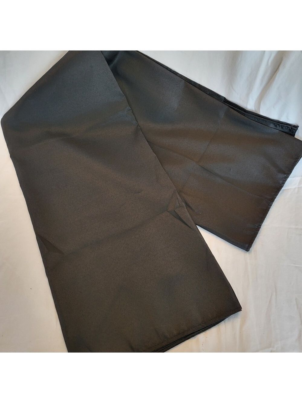 Black Table Cloth, 54" X 96" Rectangle, New